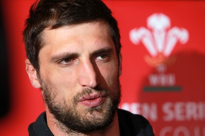 251114 - Wales Rugby Media Interviews - Luke Charteris talks to the press