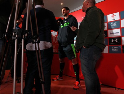 251114 - Wales Rugby Media Interviews - Luke Charteris talks to the press