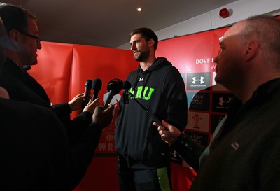 251114 - Wales Rugby Media Interviews - Luke Charteris talks to the press