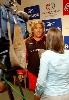 Wales Rugby Media Interviews 290703