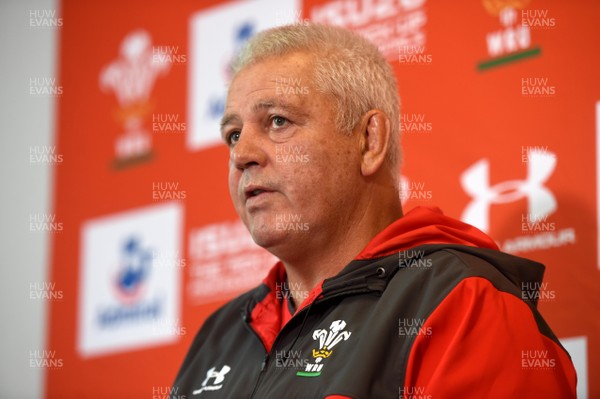290819 - Wales Rugby Media Interviews - Warren Gatland talks to media