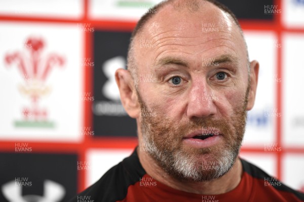 300517 - Wales Rugby Media Interviews - Robin McBryde talks to media