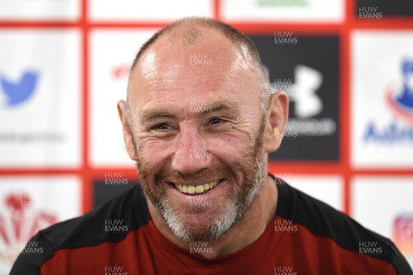 300517 - Wales Rugby Media Interviews - Robin McBryde talks to media