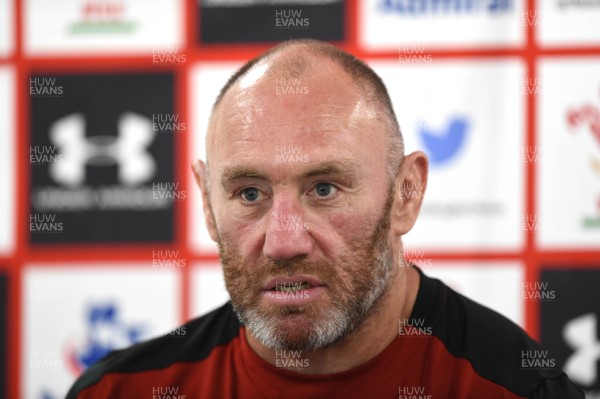 300517 - Wales Rugby Media Interviews - Robin McBryde talks to media