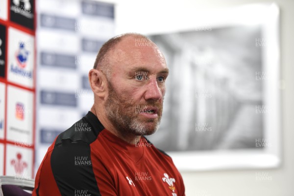 300517 - Wales Rugby Media Interviews - Robin McBryde talks to media