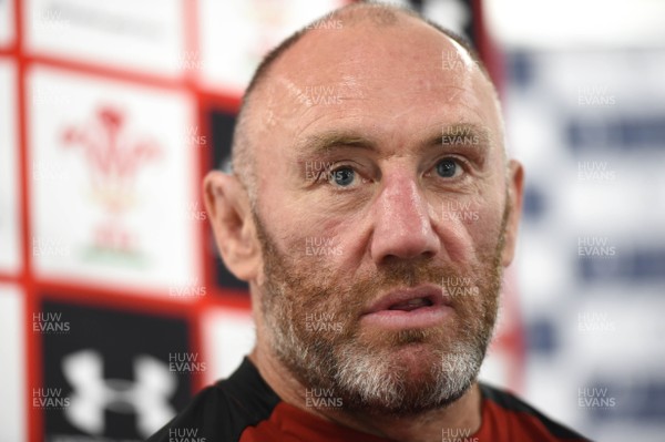 300517 - Wales Rugby Media Interviews - Robin McBryde talks to media