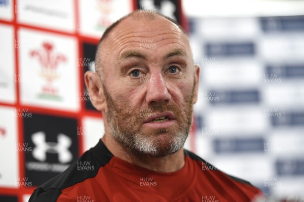 300517 - Wales Rugby Media Interviews - Robin McBryde talks to media