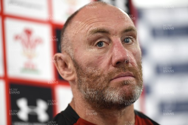 300517 - Wales Rugby Media Interviews - Robin McBryde talks to media