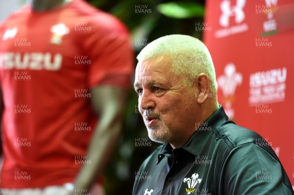 300518 - Wales Rugby Media Interviews - Warren Gatland