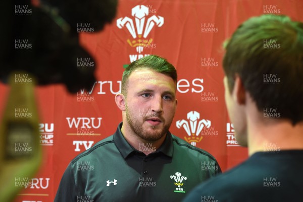 300518 - Wales Rugby Media Interviews - Dillon Lewis