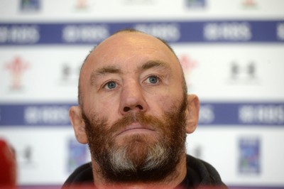 300115 - Wales Rugby Media Interviews -Robin McBryde talks to media