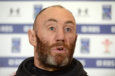 300115 - Wales Rugby Media Interviews -Robin McBryde talks to media