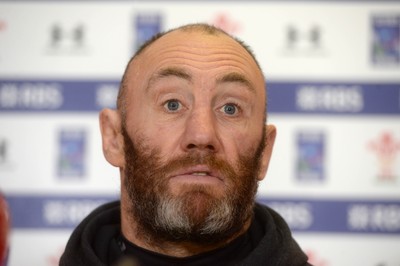 300115 - Wales Rugby Media Interviews -Robin McBryde talks to media