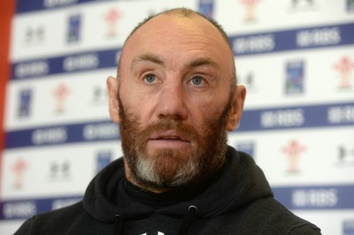 300115 - Wales Rugby Media Interviews -Robin McBryde talks to media