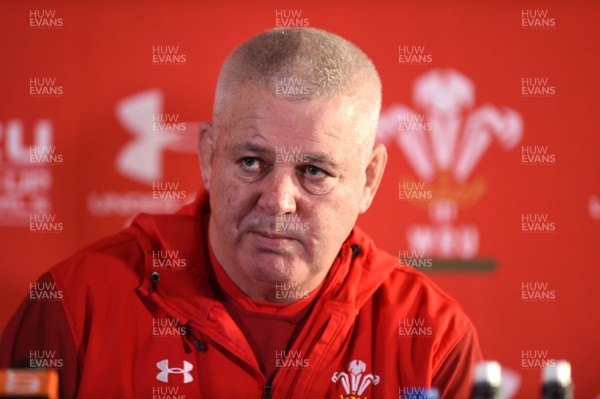 301117 - Wales Rugby Media Interviews - Warren Gatland talks to media