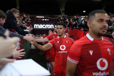 291025 - Wales Rugby Open Training - Rio Dyer