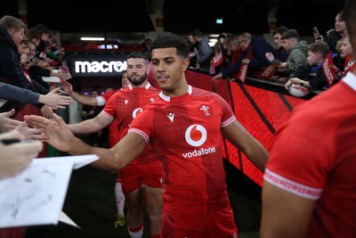 291025 - Wales Rugby Open Training - Rio Dyer