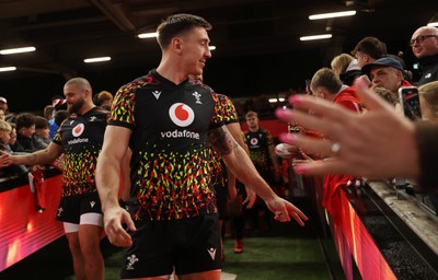 291025 - Wales Rugby Open Training - Josh Adams