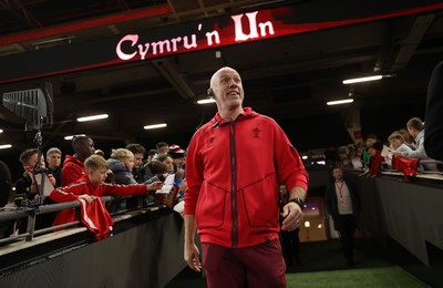 291025 - Wales Rugby Open Training - Steve Tandy, Head Coach