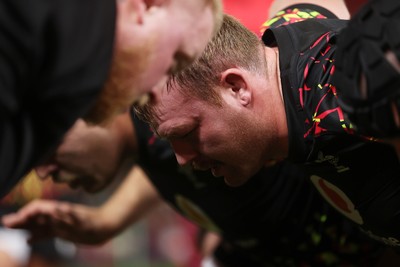 291025 - Wales Rugby Open Training - Dewi Lake during training