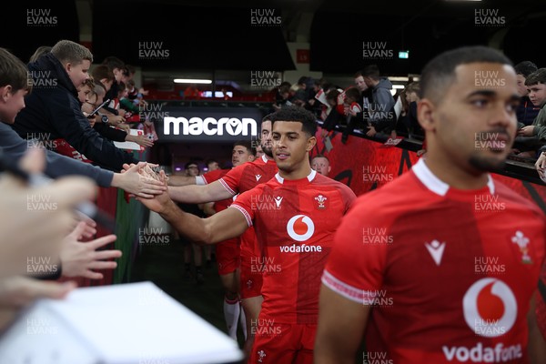 291025 - Wales Rugby Open Training - Rio Dyer