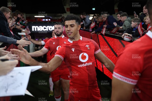 291025 - Wales Rugby Open Training - Rio Dyer