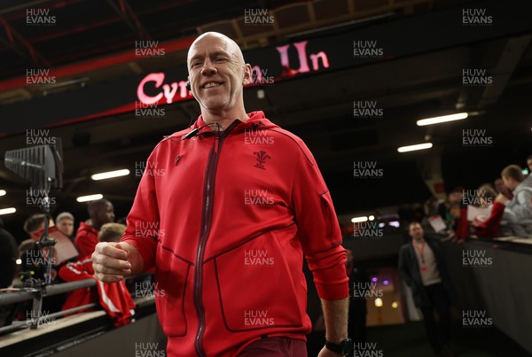 291025 - Wales Rugby Open Training - Steve Tandy, Head Coach