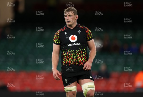 291025 - Wales Rugby Open Training - Jac Morgan during training