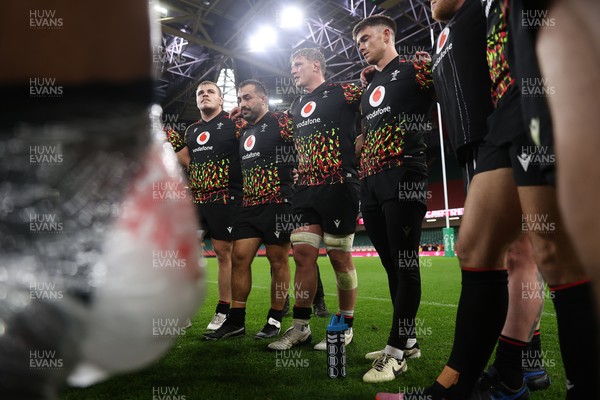 291025 - Wales Rugby Open Training - Jac Morgan during training