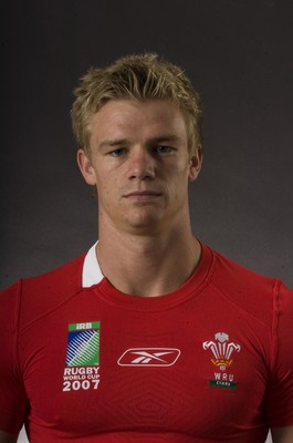 20.08.07 - Wales Rugby World Cup 2007 Portraits - Dwayne Peel 