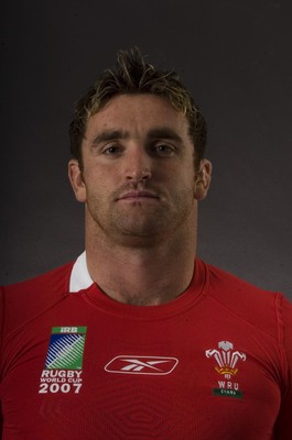 20.08.07 - Wales Rugby World Cup 2007 Portraits - Huw Bennett 