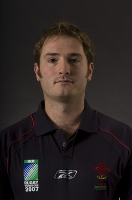 20.08.07 - Wales Rugby World Cup 2007 Portraits - Rhodri Bown (Analyst) 