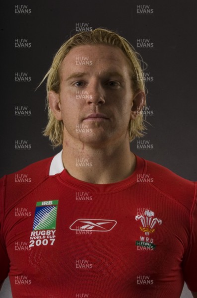 20.08.07 - Wales Rugby World Cup 2007 Portraits - Alix Popham 