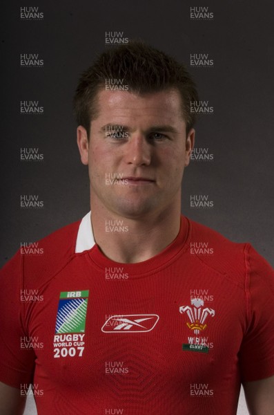 20.08.07 - Wales Rugby World Cup 2007 Portraits - Ceri Sweeney 
