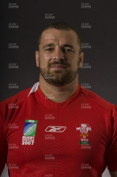 20.08.07 - Wales Rugby World Cup 2007 Portraits - Chris Horsman 