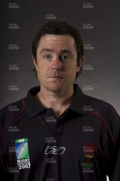 20.08.07 - Wales Rugby World Cup 2007 Portraits - Dan Kings (Nutritionist) 