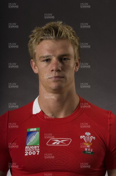 20.08.07 - Wales Rugby World Cup 2007 Portraits - Dwayne Peel 