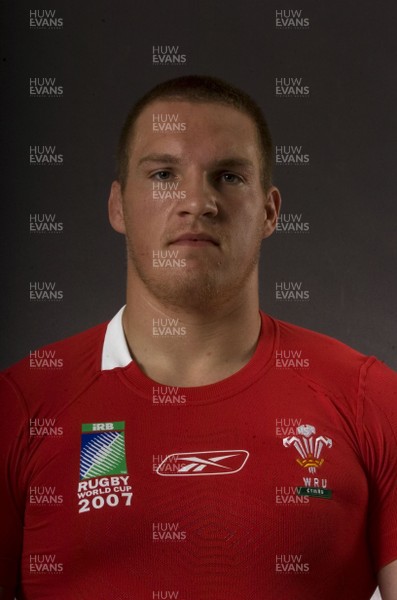 22.08.07 - Wales Rugby World Cup 2007 Portraits - Gethin Jenkins 