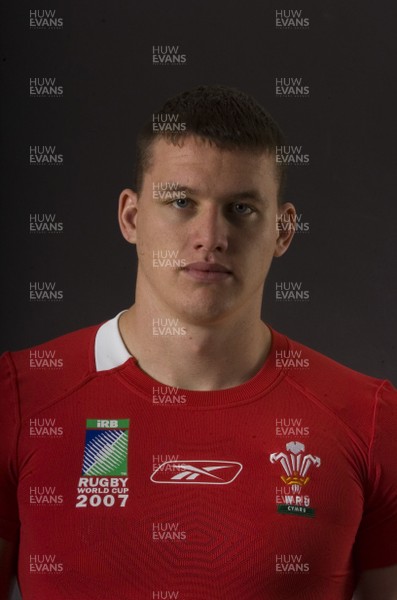 20.08.07 - Wales Rugby World Cup 2007 Portraits - Ian Evans 