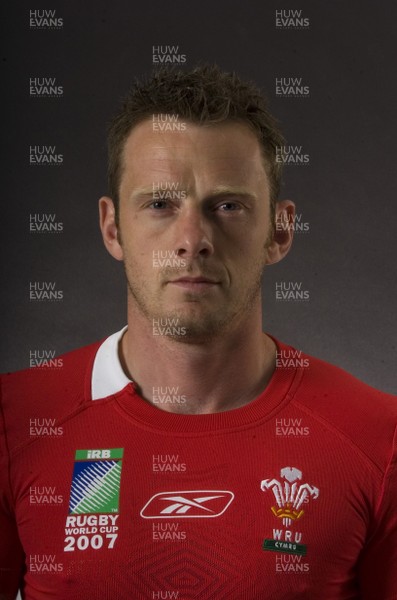20.08.07 - Wales Rugby World Cup 2007 Portraits - Kevin Morgan 