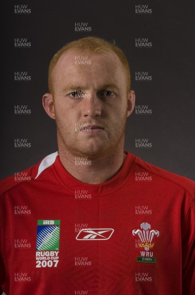 20.08.07 - Wales Rugby World Cup 2007 Portraits - Martyn Williams 