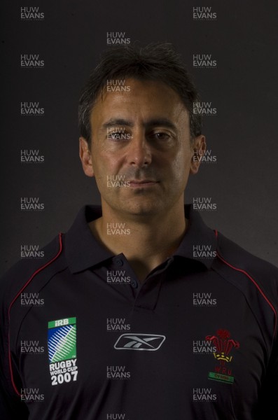 20.08.07 - Wales Rugby World Cup 2007 Portraits - Nigel Davies (Attack Coach) 