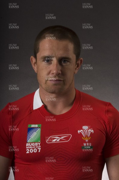 20.08.07 - Wales Rugby World Cup 2007 Portraits - Shane Wiliams 