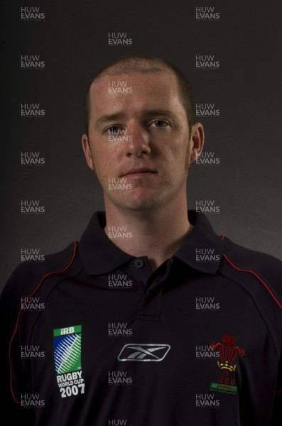 22.08.07 - Wales Rugby World Cup 2007 Portraits - Simon Rimmer (Team Media Officer) 