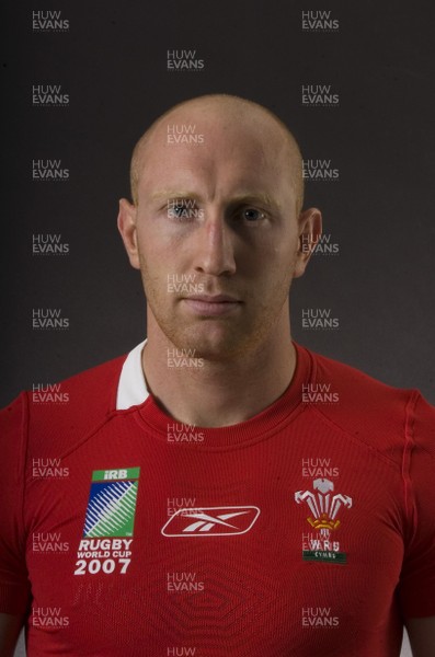 20.08.07 - Wales Rugby World Cup 2007 Portraits - Tom Shanklin 