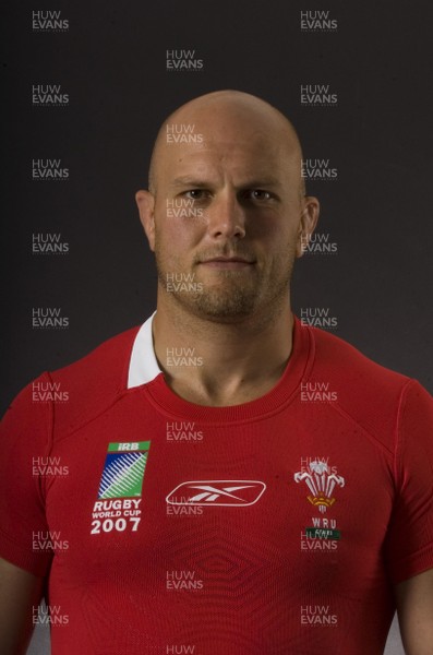 20.08.07 - Wales Rugby World Cup 2007 Portraits - Will James 
