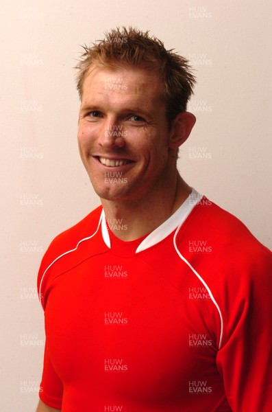 22.06.07 - Wales Rugby Preliminary World Cup Squad Portraits - Dafydd James 