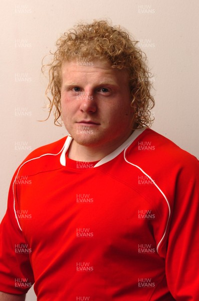 22.06.07 - Wales Rugby Preliminary World Cup Squad Portraits - Duncan Jones 