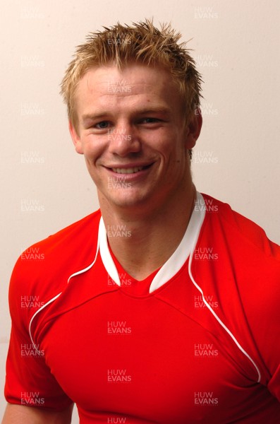 22.06.07 - Wales Rugby Preliminary World Cup Squad Portraits - Dwayne Peel 