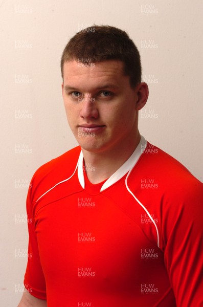 22.06.07 - Wales Rugby Preliminary World Cup Squad Portraits - Ian Evans 